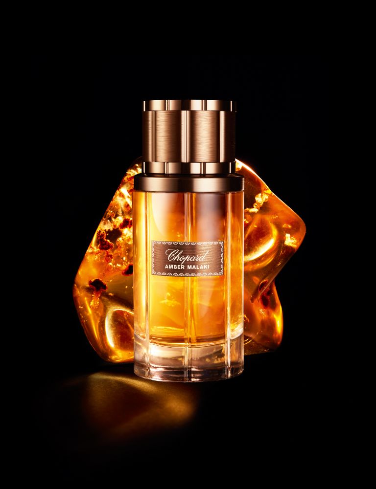 resized_Chopard-Amber Malaki-Packshot and ingredient-80ML AED475