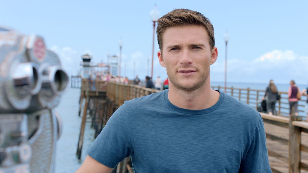 resized_Scott being interviewed on Oceanside Pier