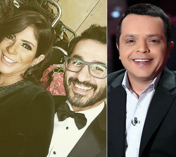 محمد هنيدي ومنى زكي واحمد حلمي