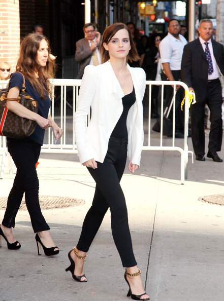 Celebrities Visit "Late Show With David Letterman" - September 5, 2012