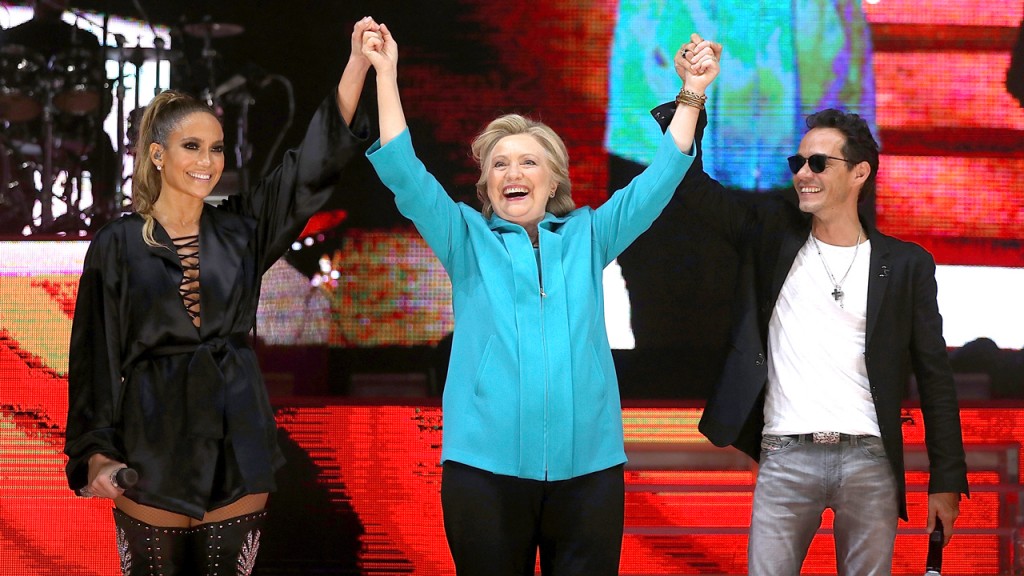Jennifer Lopez Holds Get Out The Vote Concert For Hillary Clinton In Miami