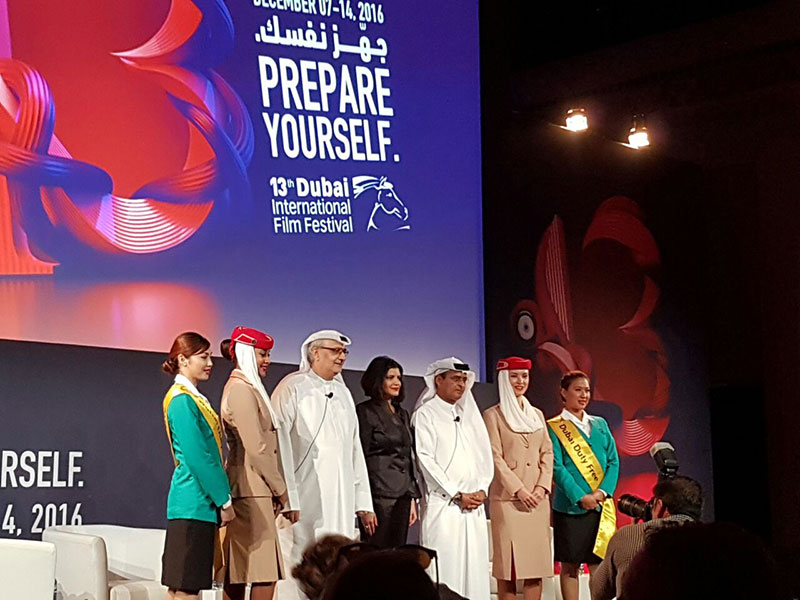الآنسة سلون تفتتح مهرجان دبي السينمائي