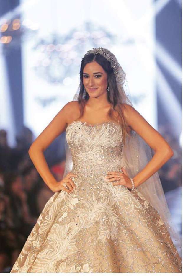 أمينة خليل عروس ديفيله 2017