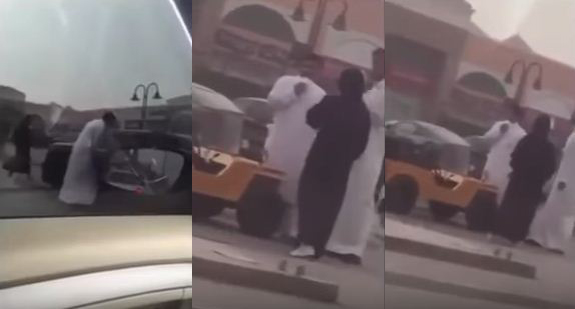 الإطاحة بشابين يتجولان بصحبة فتاة متبرجة