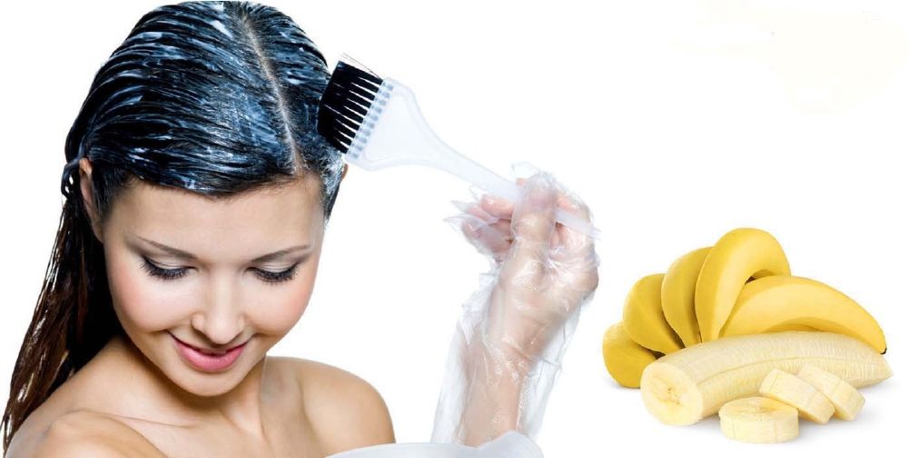 الموز لترطيب الشعر