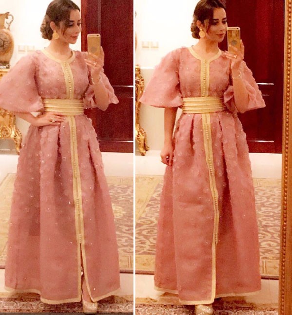 بلقيس بإطلالة مغربية في احتفالات العيد الوطني الإماراتي