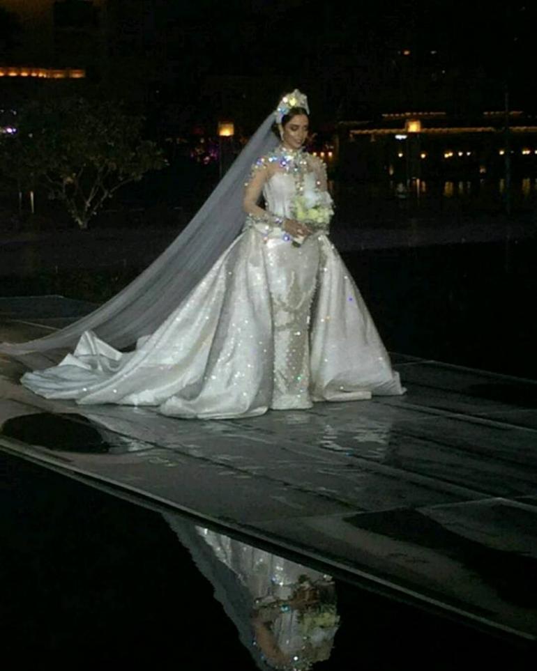 بلقيس من حفل زفافها