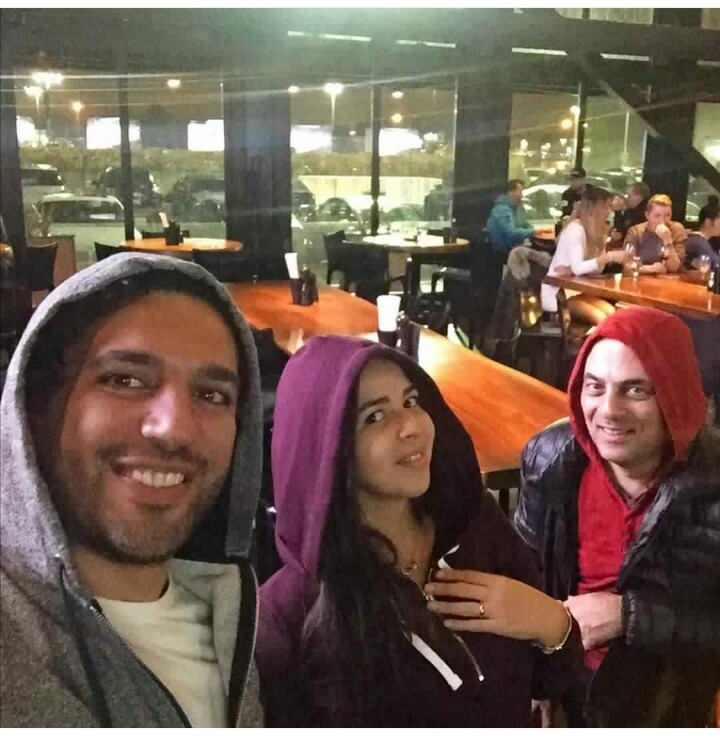 صورة جديدة من شهر عسل حسن الرداد و إيمي سمير غانم