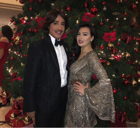 ميريهان حسين بفستان من تصميم العالمي هاني البحيري