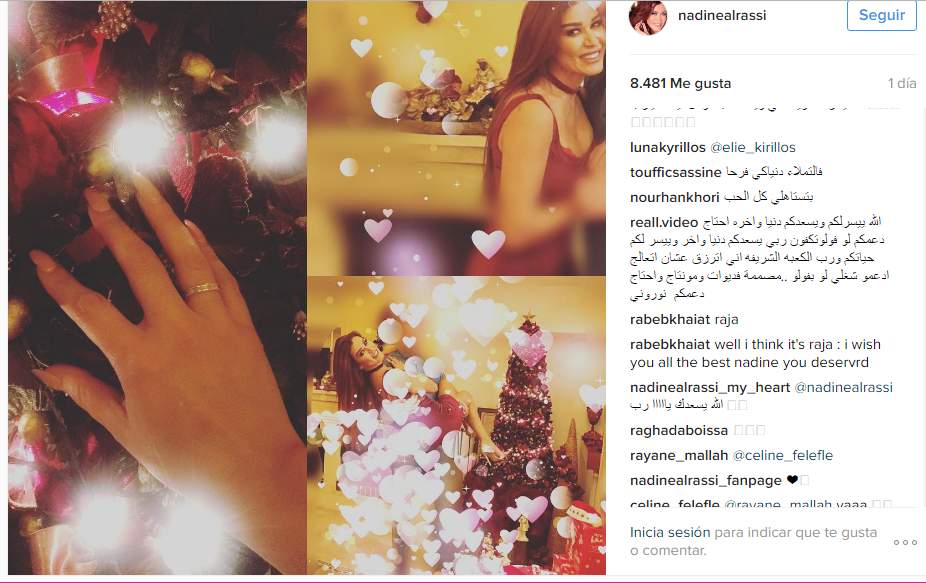 نادين الراسي تعلن خطبتها بعد أسابيع من الطلاق
