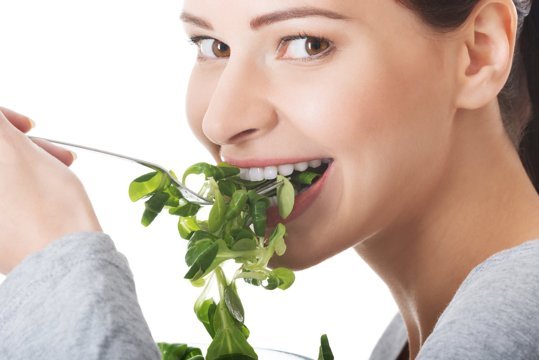 الخضروات الورقية  غنية بمضادات الأكسدة