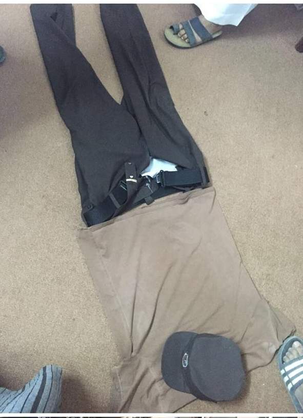 الزي الرسمي الميداني لرجال الأمن