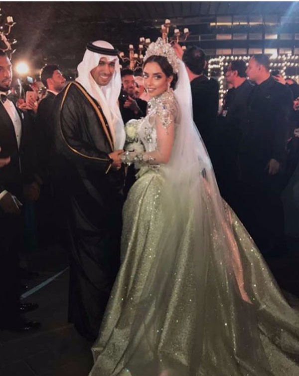 بلقيس فتحي من حفل زفافها