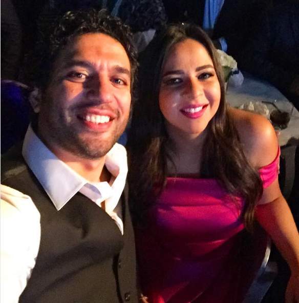 حسن الرداد مع زوجته ايمي سمير غانم