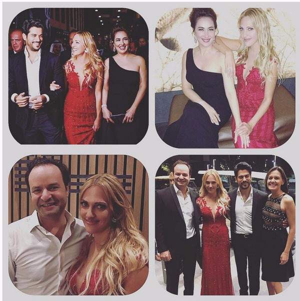 خلال الزيارة الأولى لبوراك ومريم أوزيرلي في دبي