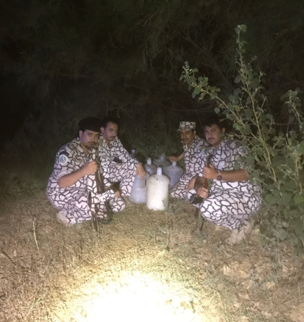 دوريات فرع إدارة المجاهدين بمنطقة جازان