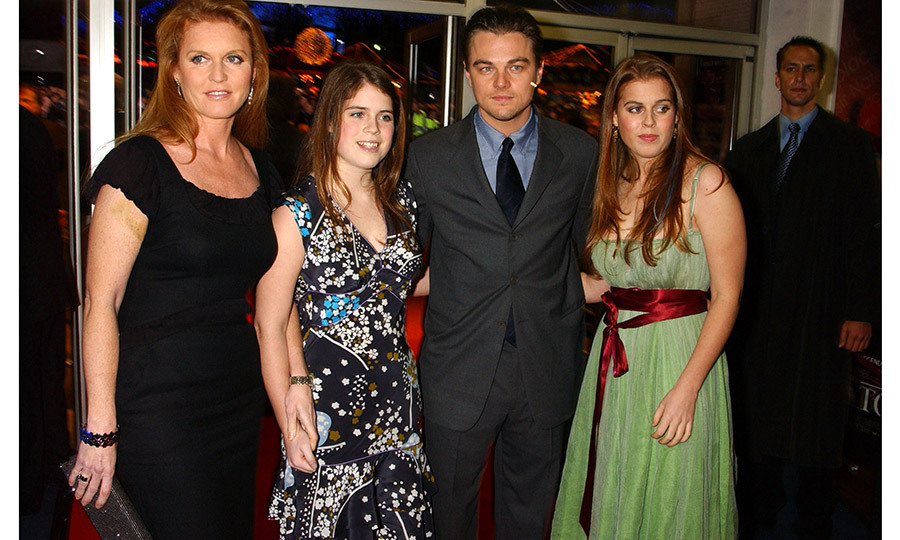 دوقة يورك وابنتيها يقابلون النجم ليوناردو دي كابريو