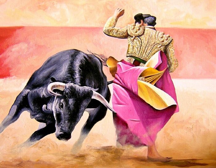 مصارعة الثيران 