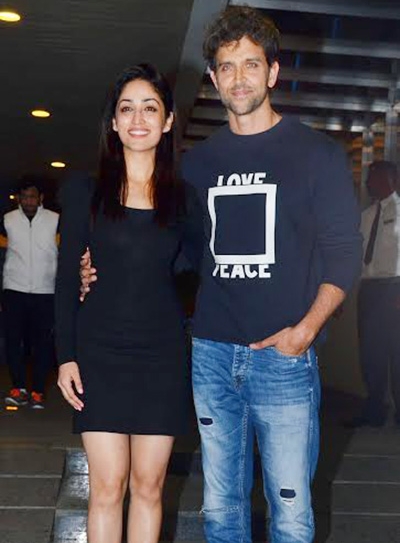 هريثيك روشان مع يامي جوتام