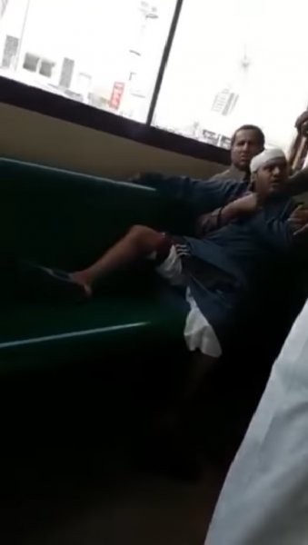 احد المصابين في عميلة السطو