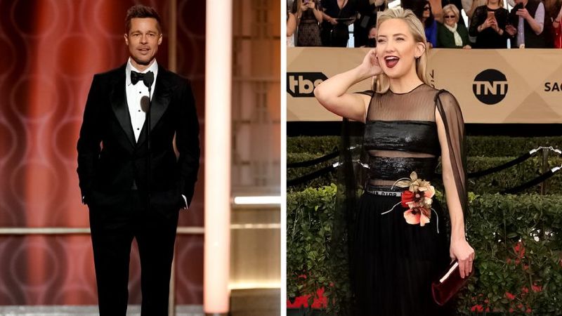 براد بيت و كيت هيدسون سيظهران معا في الأوسكار