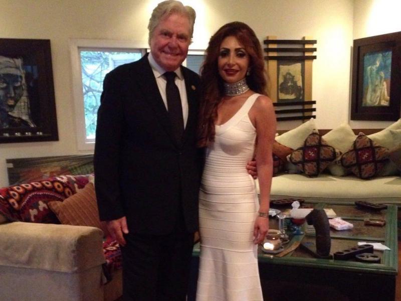 رنا القصيبي تضررت من معاملة حسين فهمي لها