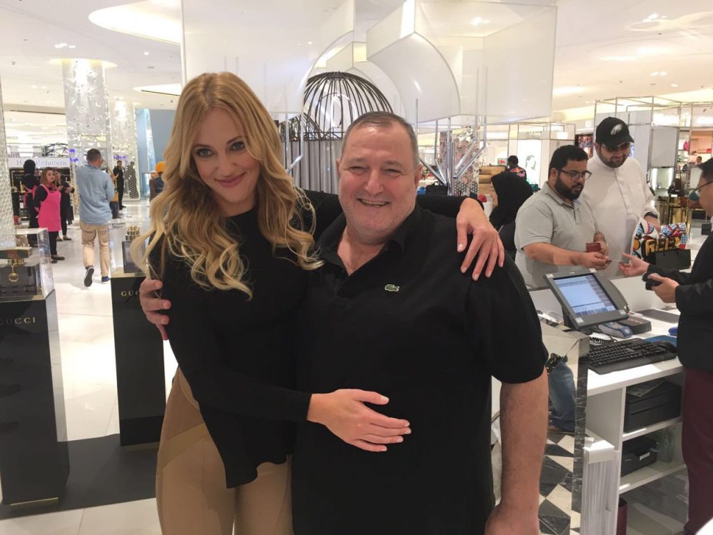 عدنان الكاتب مع السلطانة هويام