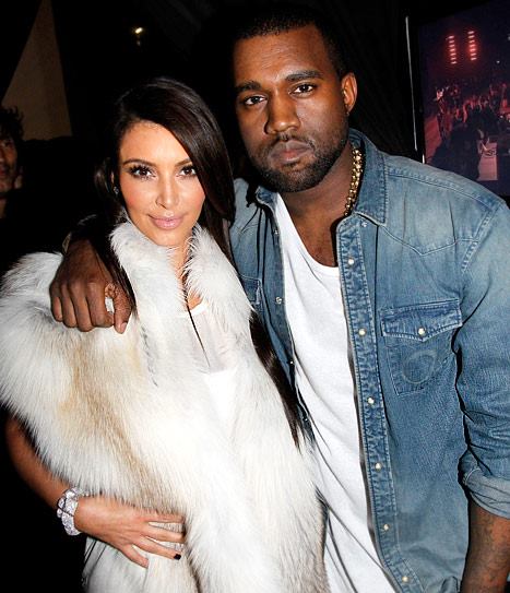 كيم كارداشيان وكاني ويست