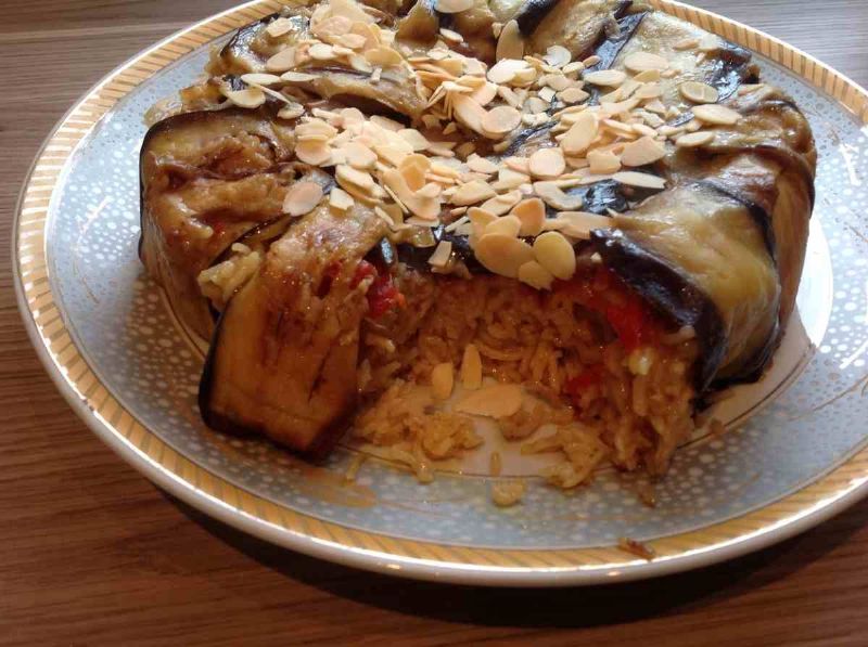 مقلوبة الباذنجان