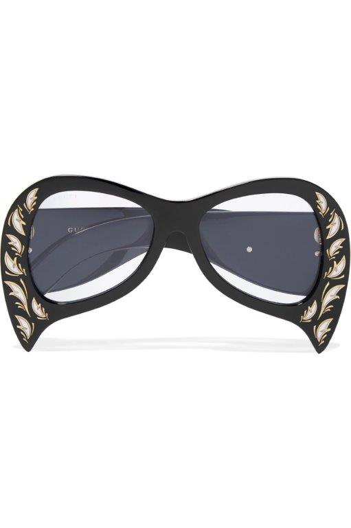 النظّارات الشمسة من Gucci تتسم بإطار قديم مستوحى من السبعينيات