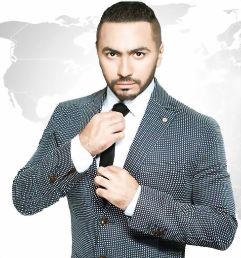 دكتوارة فخرية للفنان تامر حسني من الجامعة الأمريكية