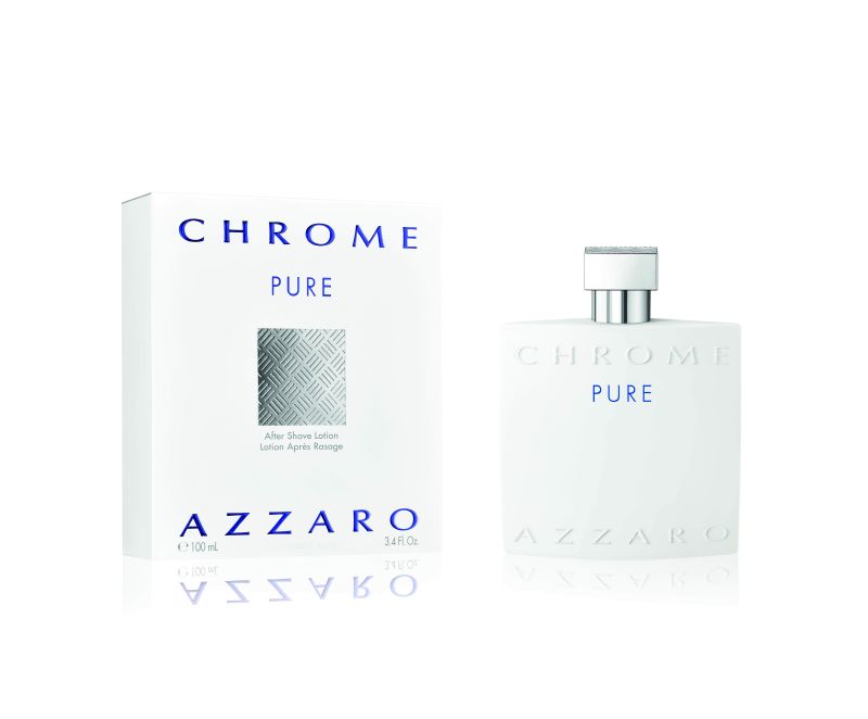 عطر Chrome Pure اللحظات الثمينة من التواصل والسعادة البحتة الغنية بالعاطفة