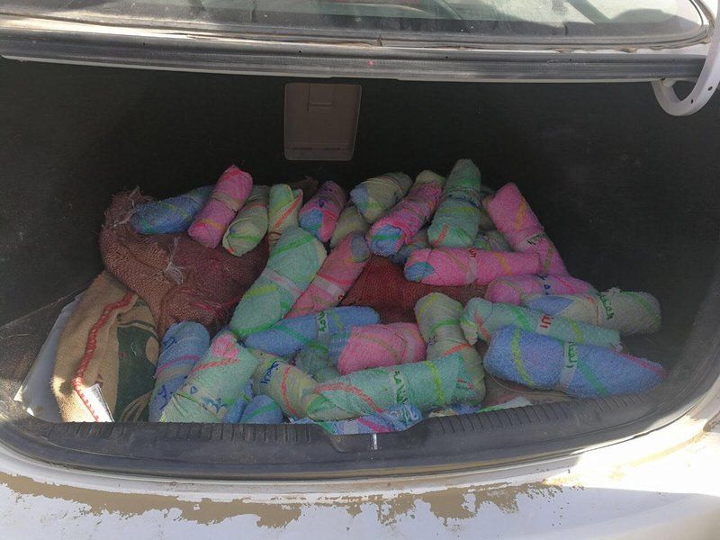 تهريب كميات من الحشيش والقات