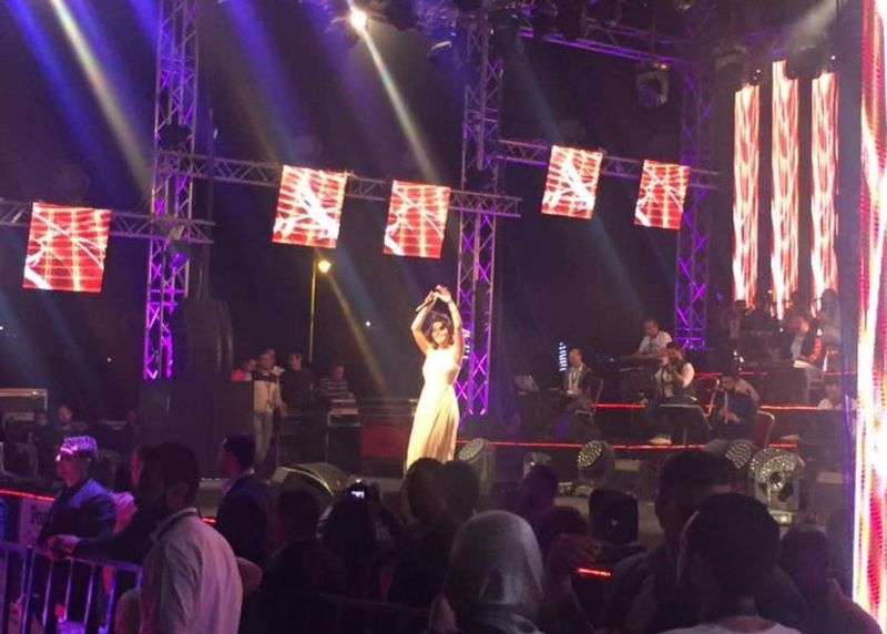 حفل شيرين عبدالوهاب