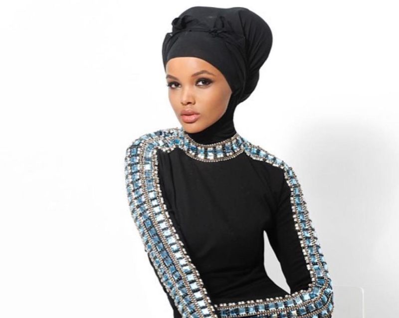 عارضة الازياء المحجبة حليمة عدن