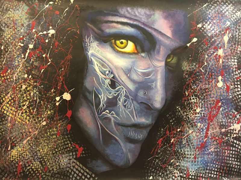 معرض الفنانة التشكيلية هبة الشريف تحت عنوان حالة عشق