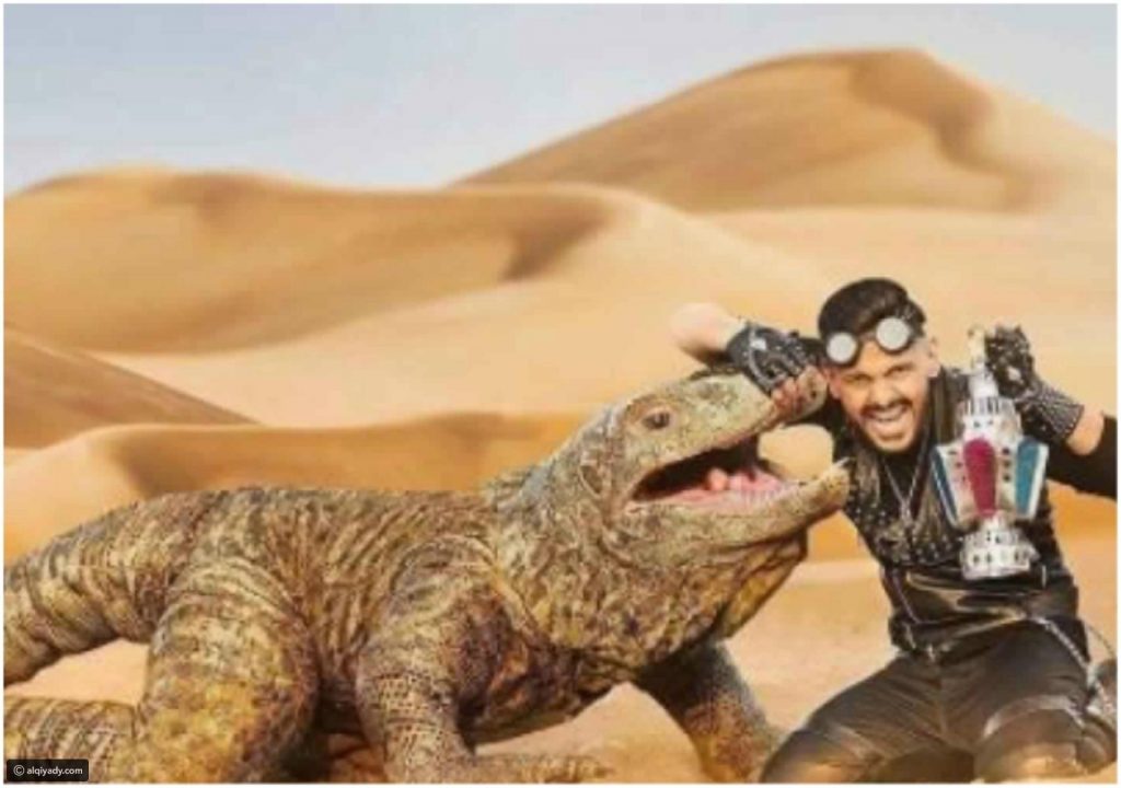 بالفيديو...سر "سحلية" برنامج رامز تحت الارض