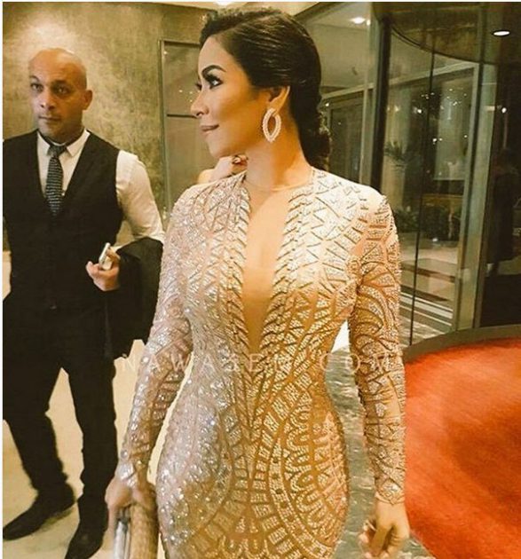 صور اجمل فساتين النجمات في حفل الموريكس دور 2017