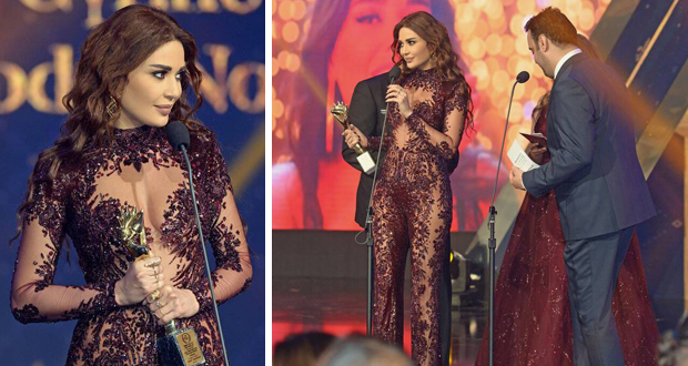 صور اجمل فساتين النجمات في حفل الموريكس دور 2017