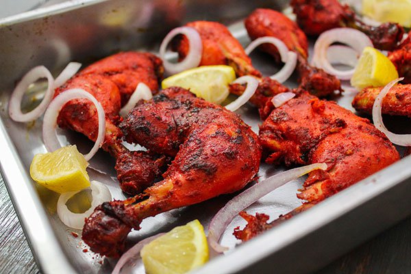 وصفة دجاج تندوري علي الطريقة الهندية