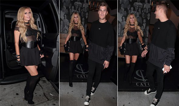 اعتراف كريس زيلكا و باريس هيلتون بعلاقتهم الرومانسية