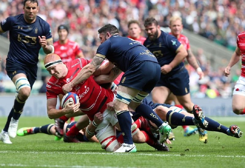 مباراة الجيش والبحرية للركبي بين فريقي الجيش البريطاني والبحرية الملكية