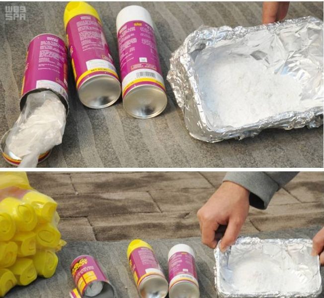 مواد مخدرة ومؤثرات عقلية وأسلحة وأموال نقدية