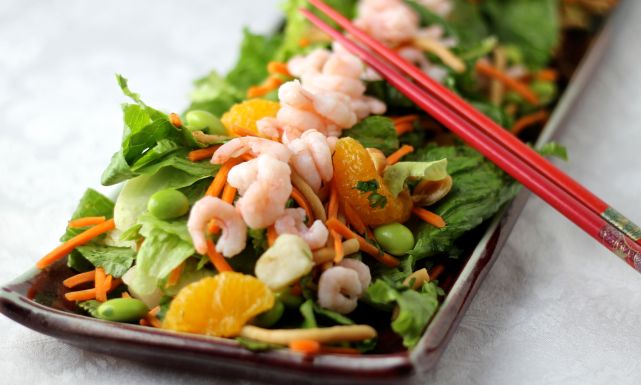 طريقة عمل سلطة روبيان مع الافوكادو