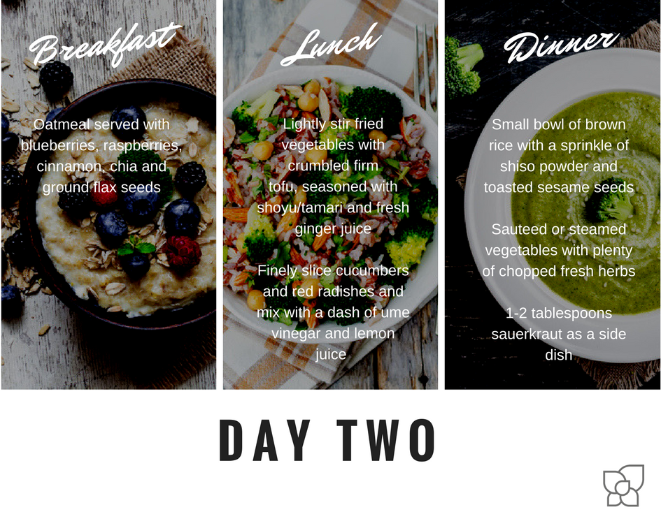 SHA ALKALINE DIET DAY 2