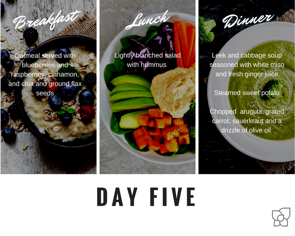 SHA ALKALINE DIET DAY 5