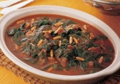 طريقة تحضير شوربة السبانخ باللحم