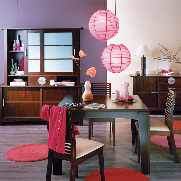 ديكورات مميزة وعصرية لتجديد غرف طعام المنزل بالوان مشرقة