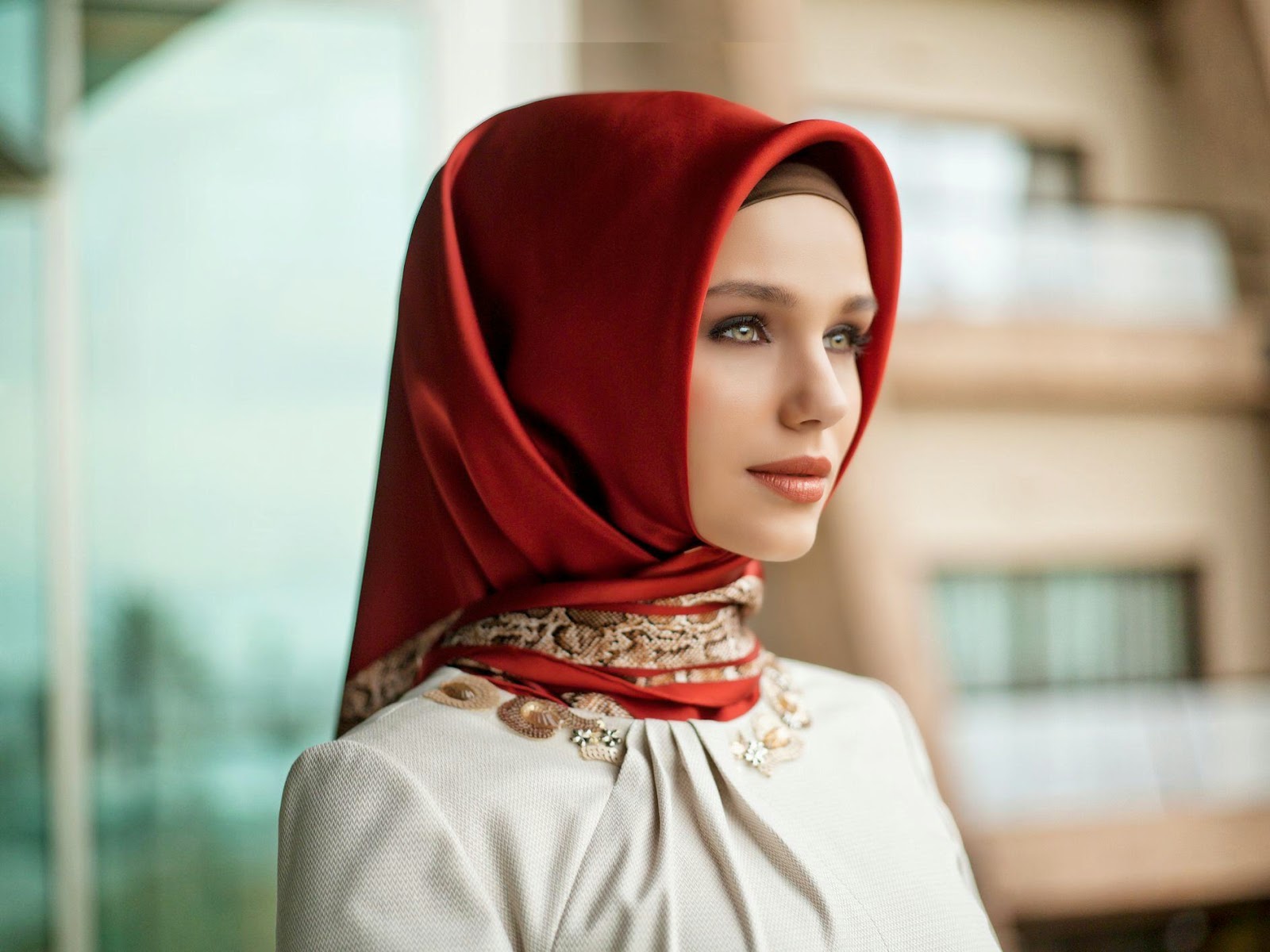 احدث صيحات لفات الحجاب والوانة  في عيد الفطر