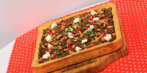 فطور رمضان وصفة تارت اللحم المفروم مع الرمان على الطريقة الاردنية